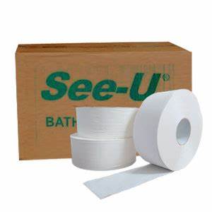 See U Jumbo Roll Tissue (3 rolls/bag)